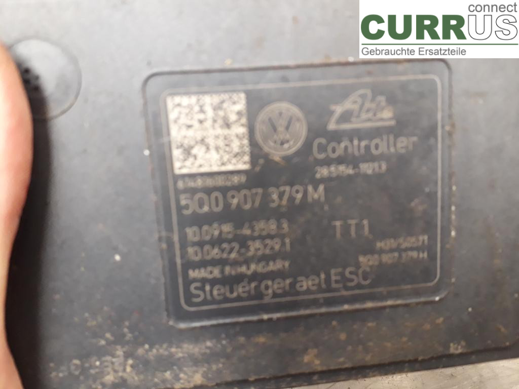 VW GOLF / E-GOLF VII   13-20 Unité hydraulique ABS 5Q0614517L CUNA