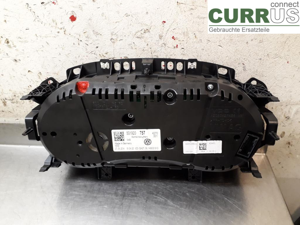 VW GOLF / E-GOLF VII   13-20 Bloc instruments / combiné 5G1920757 CUNA