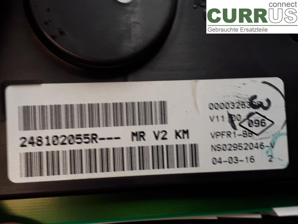 DACIA SANDERO STEPWAY  13-20 Instrumentkam 248095021R H4B-400