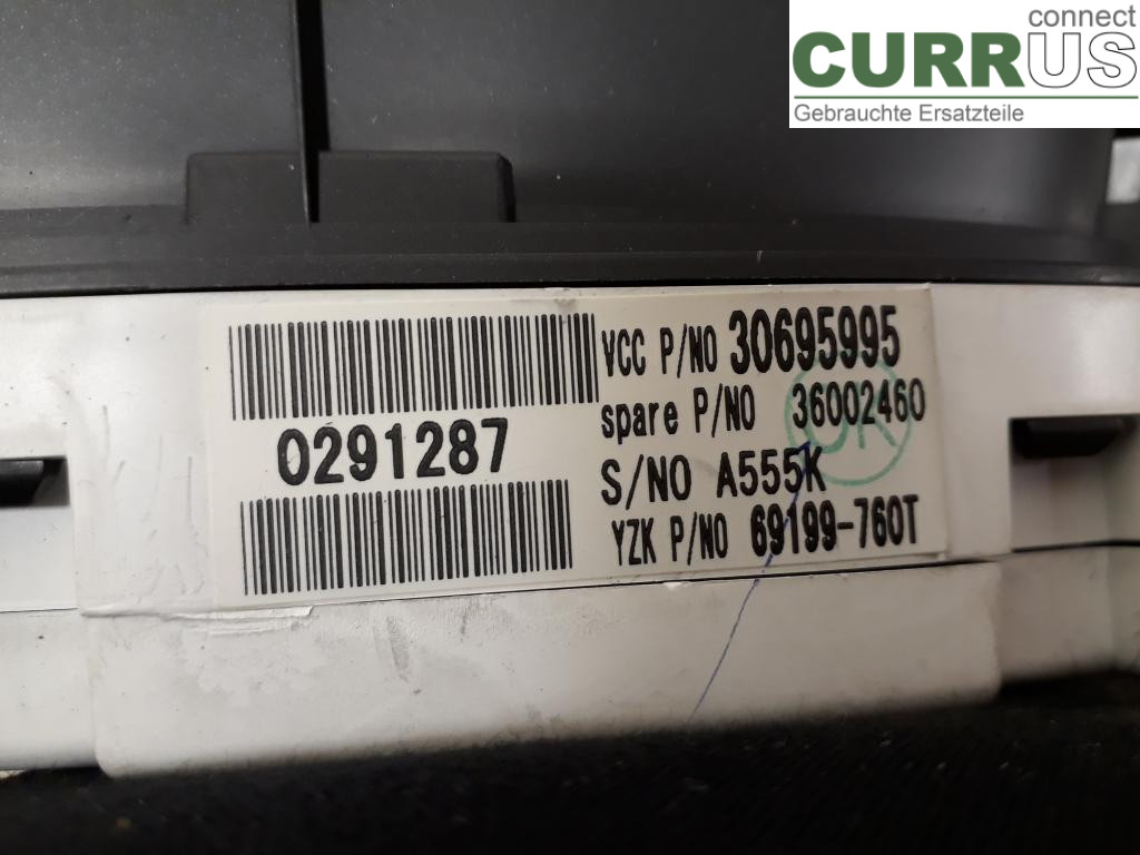 VOLVO C30     07-10 Instrumentkam 36002772 D5244T8