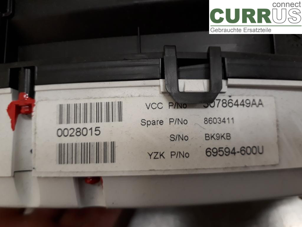 VOLVO S80      07- 13 Instrument cluster / comb 36000467 D5244T4