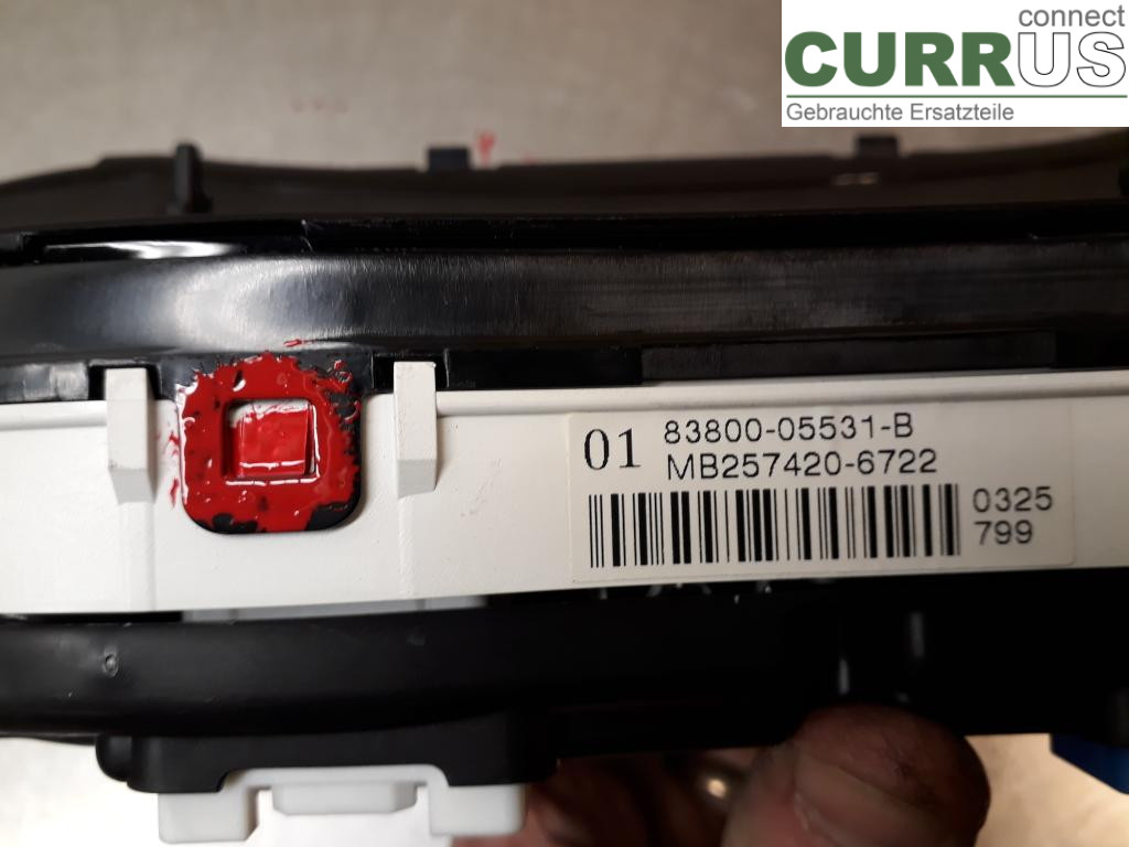 TOYOTA AVENSIS   03-06 Instrument cluster / comb 83800-05531 1ZZ-FE