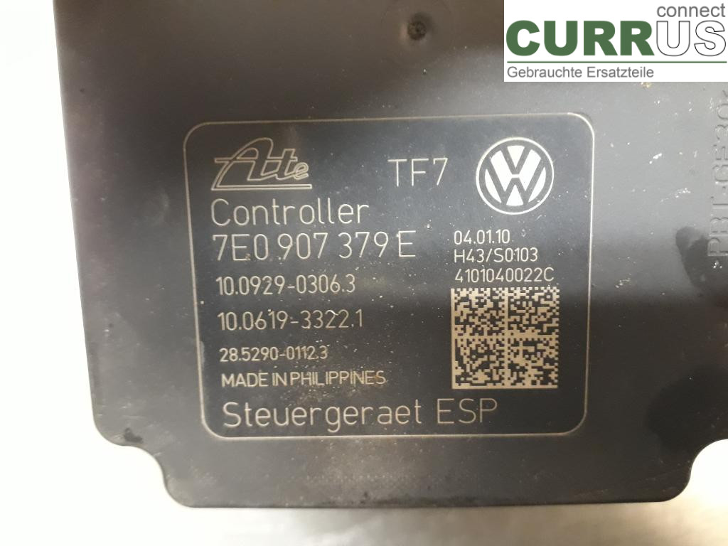 VW TRANSP/CARAVELLE 04-15 ABS Hydraulic unit 7E0614517H CAAC