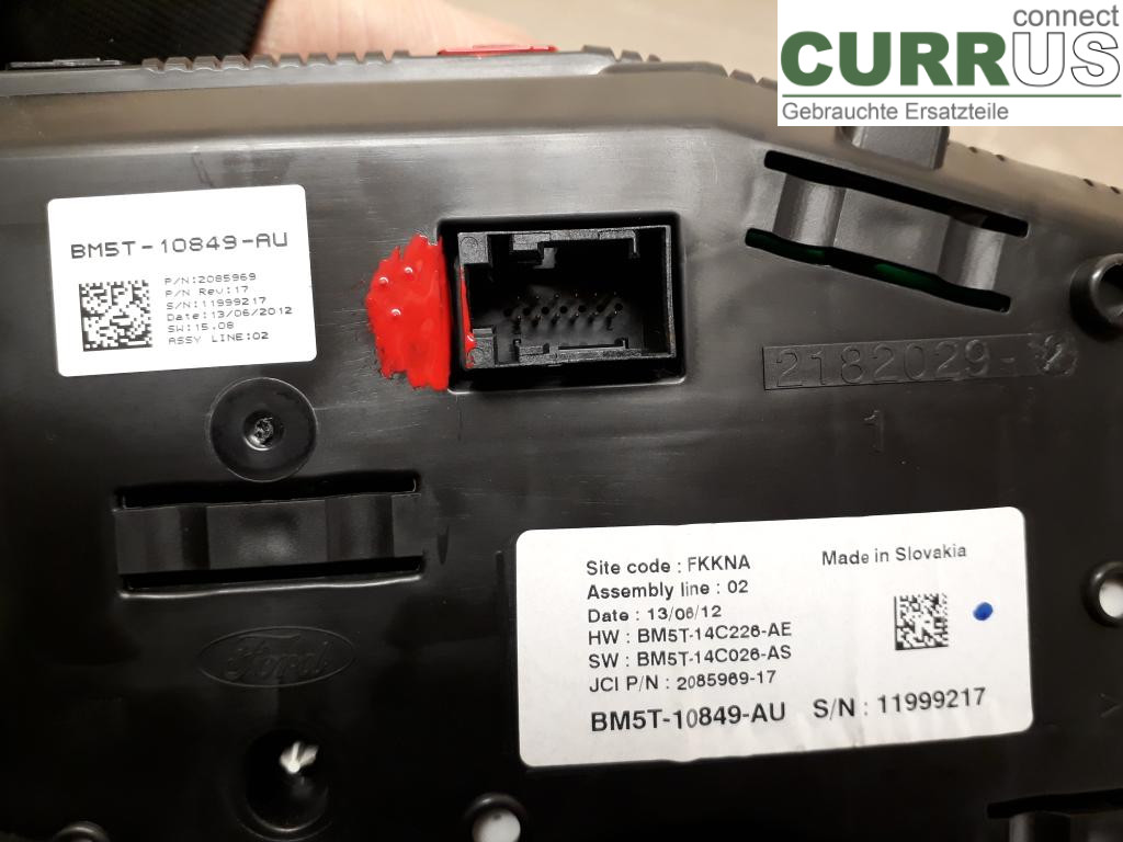 FORD FOCUS  11-14 Instrument cluster / comb 5580299 M2DA