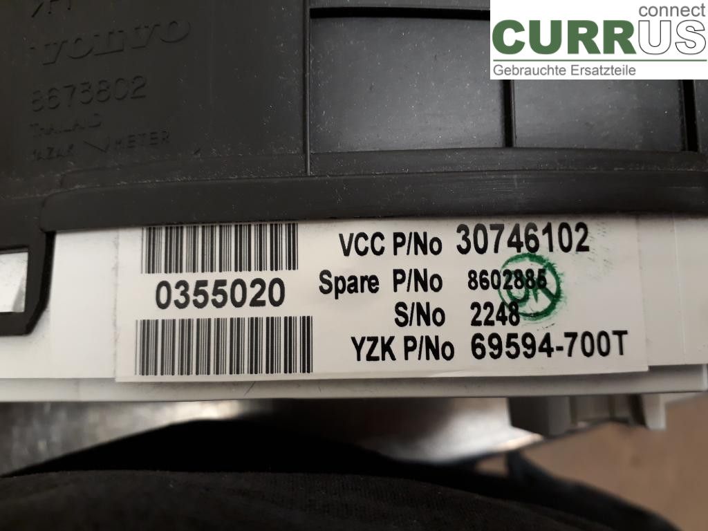 VOLVO V70      05-08 Instrumentkam 36050543 D5244T5