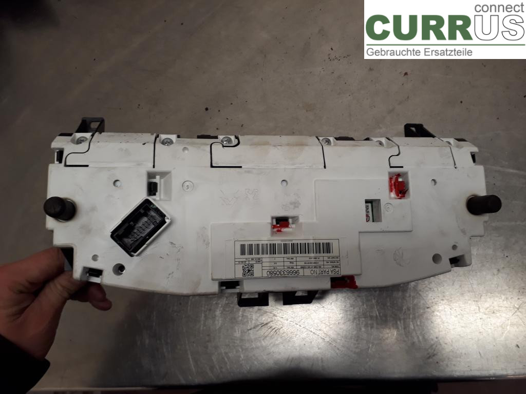 CITROEN C5  08-17 Instrument cluster / comb 9809867480 RHH