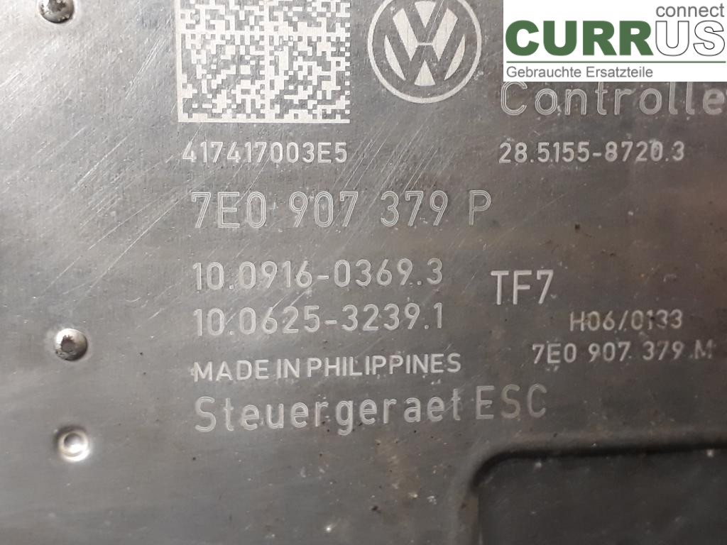 VW CADDY  16-20 ABS-Hydraulikeinheit 7E0614517M DFSB