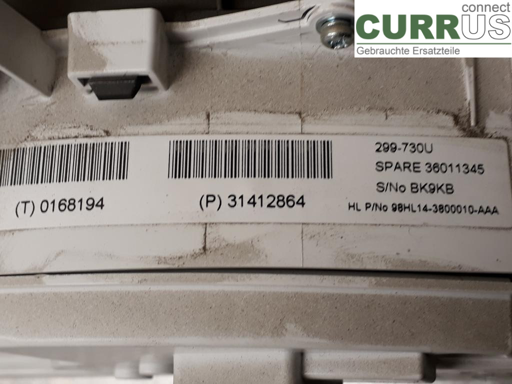 VOLVO XC70  14-16 Instrument cluster / comb 36012790 D5244T15