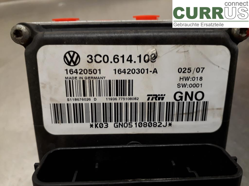 VW PASSAT      05-10 ABS Hydraulic unit 3C0614109A BVY