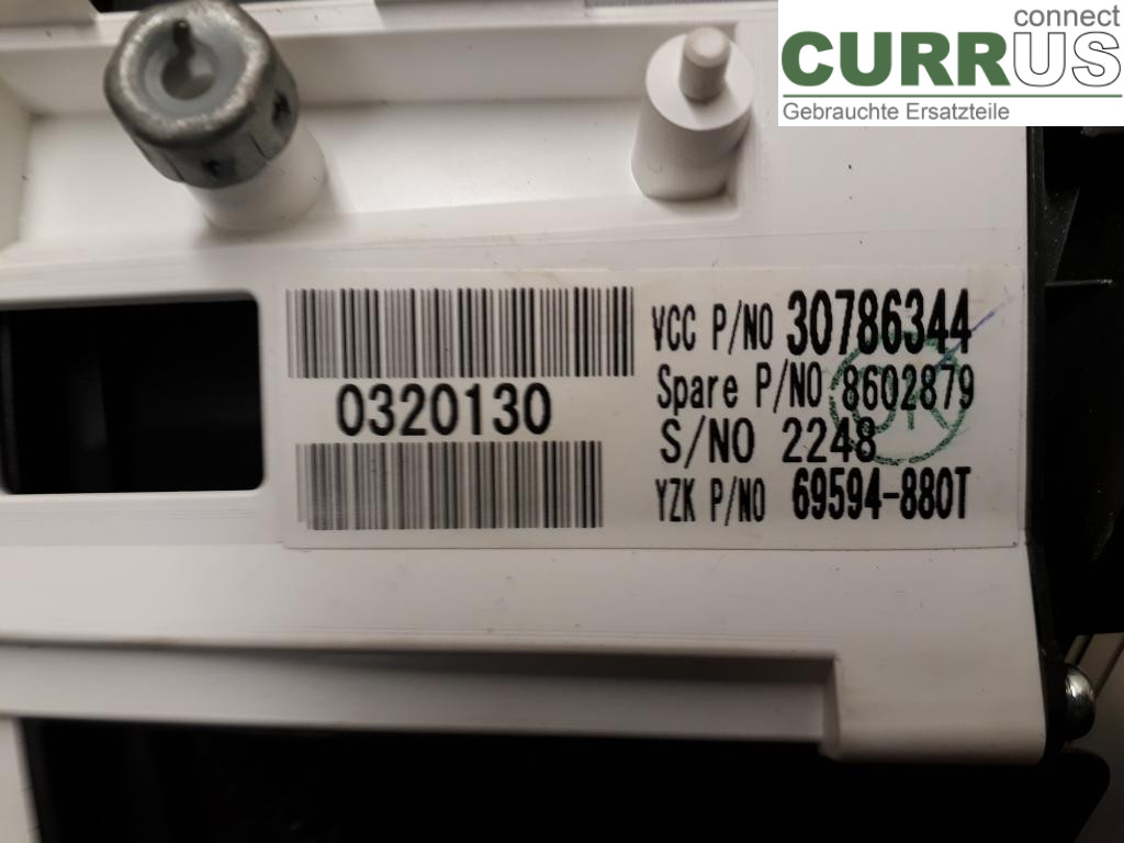 VOLVO C30     07-10 Instrumentkam 8602879 D4204T
