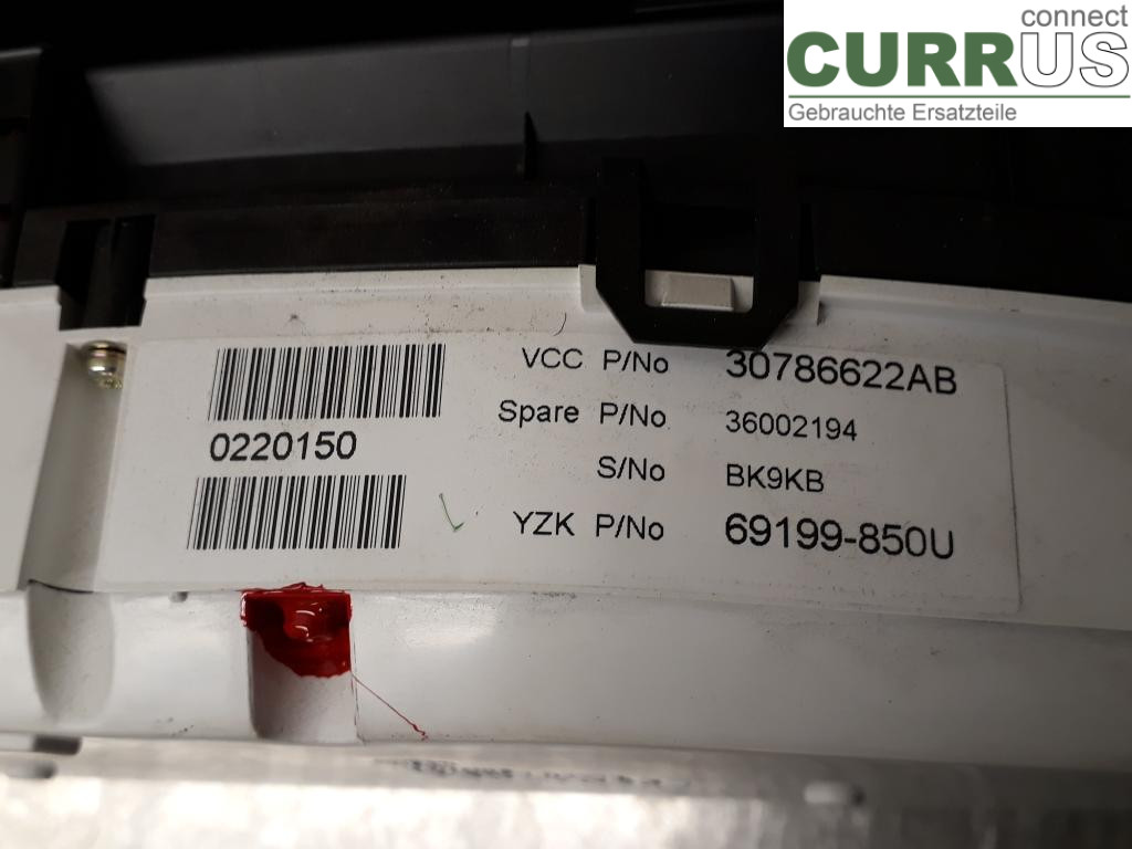 VOLVO V70      08-13 Instrumentenkombination 36002194 B4204S4
