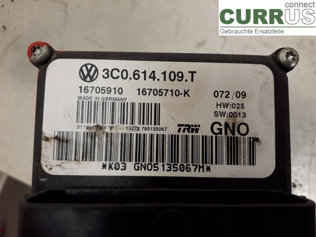 VW PASSAT      05-10 ABS Hydraulic unit 3C0614109AF CDGA