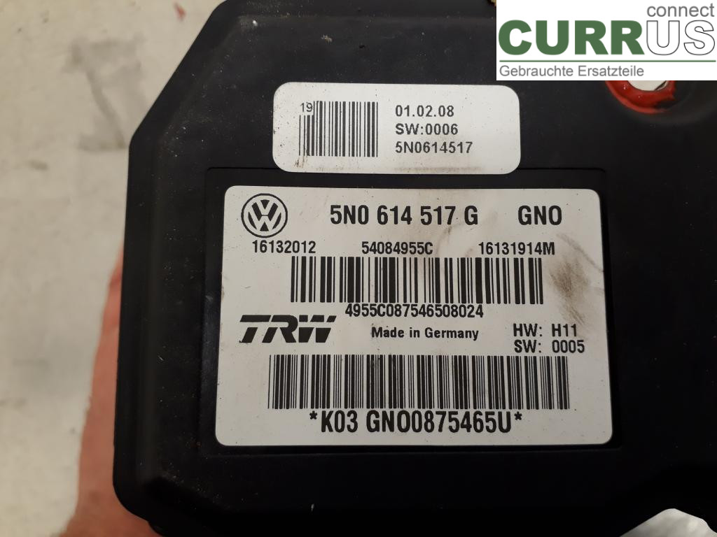VW TIGUAN 07-16 ABS Hydraulic unit 5N0614517N CBAB
