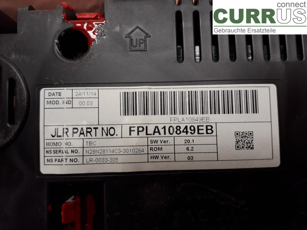 LANDROVER R.ROVER SPORT 14-22 Instrumentenkombination LR083334 306DT
