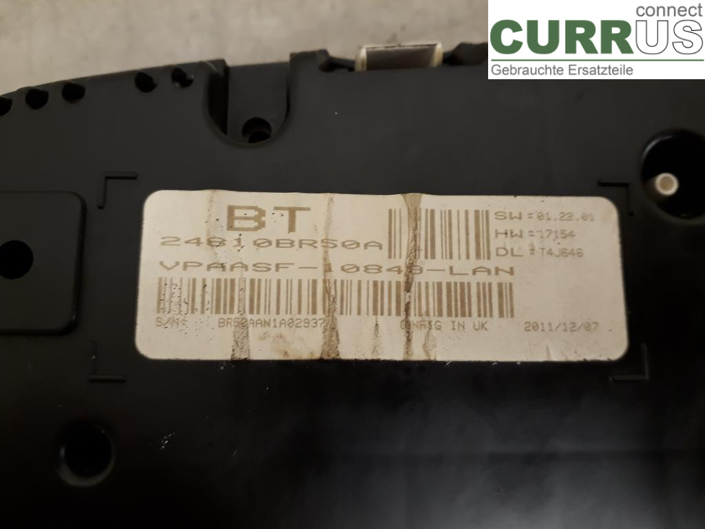 NISSAN QASHQAI+2  10-14 Instrument cluster / comb 24810BR50A HR16DE
