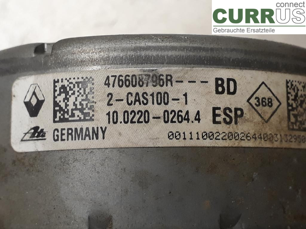 DACIA DOKKER ABS Hydraulic unit 476605737R K9K-612