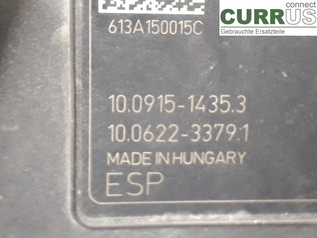 DACIA DOKKER ABS Hydraulic unit 476605737R K9K-612