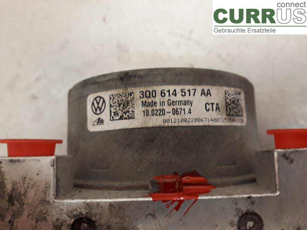 VW PASSAT  15-19 ABS Hydraulic unit 3Q0614517AF DFCA