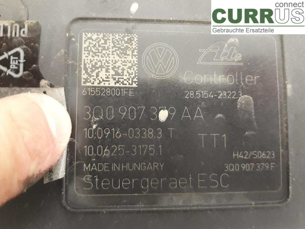 VW PASSAT  15-19 ABS Hydraulic unit 3Q0614517AF DFCA