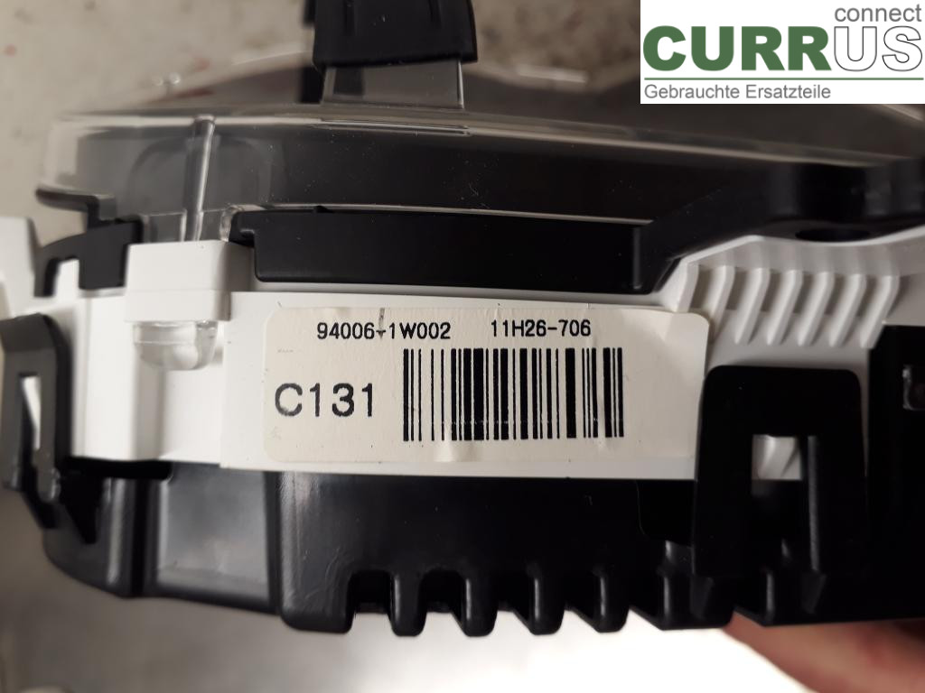KIA RIO  12-16 Bloc instruments / combiné 940061W002 G4FA