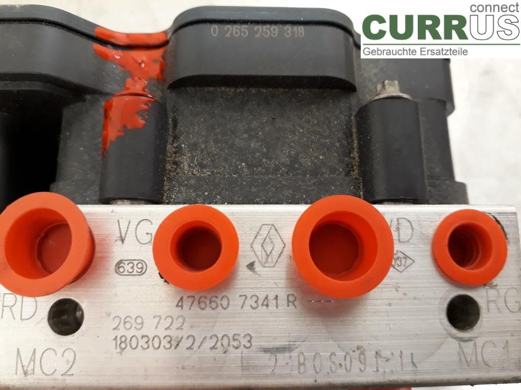 RENAULT CLIO IV   16-19 ABS Hydraulic unit 476605196R H4B-408
