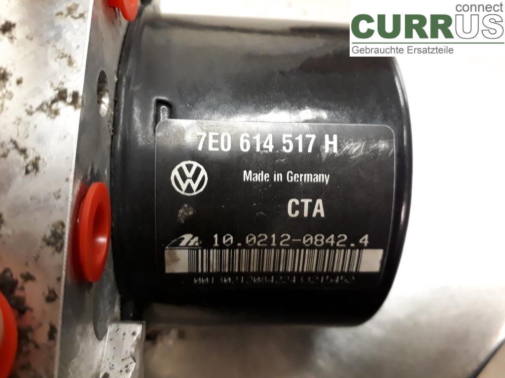 VW TRANSP/CARAVELLE 04-15 ABS hydraulisk enhed 7E0614517H CAAB