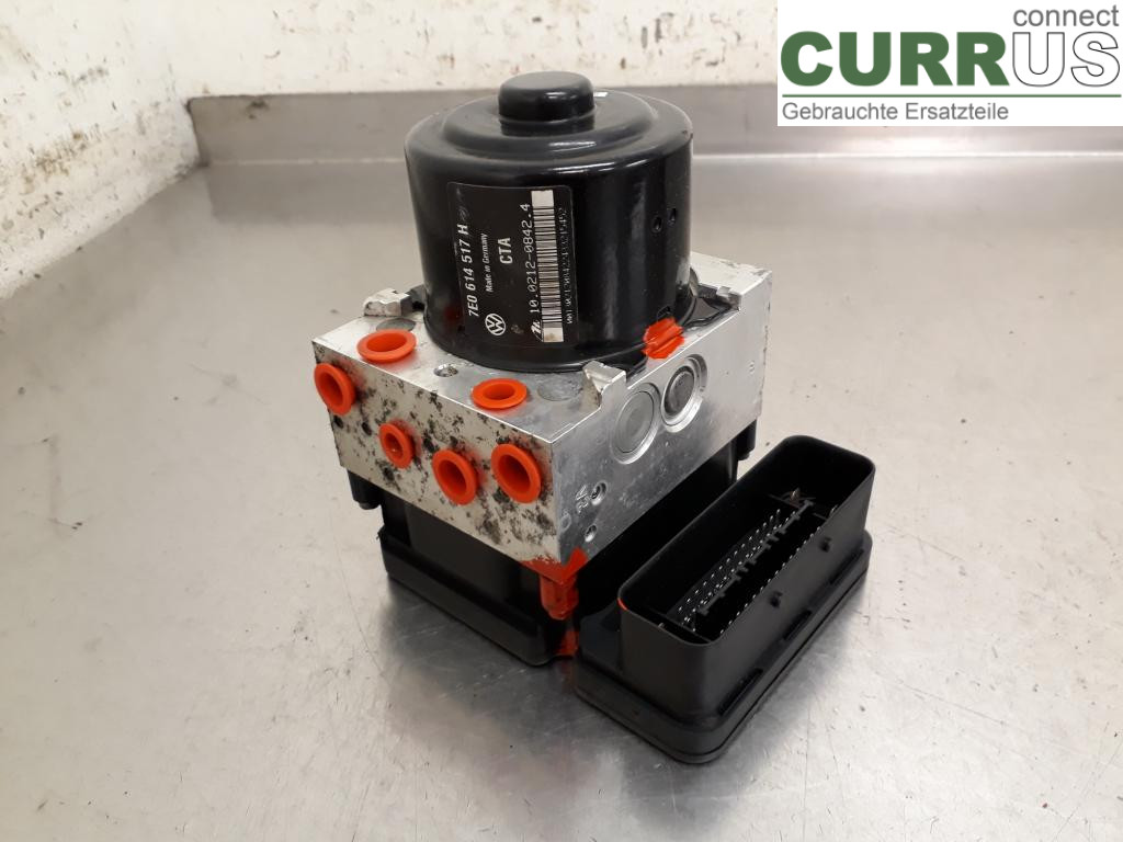 VW TRANSP/CARAVELLE 04-15 ABS hydraulisk enhed 7E0614517H CAAB