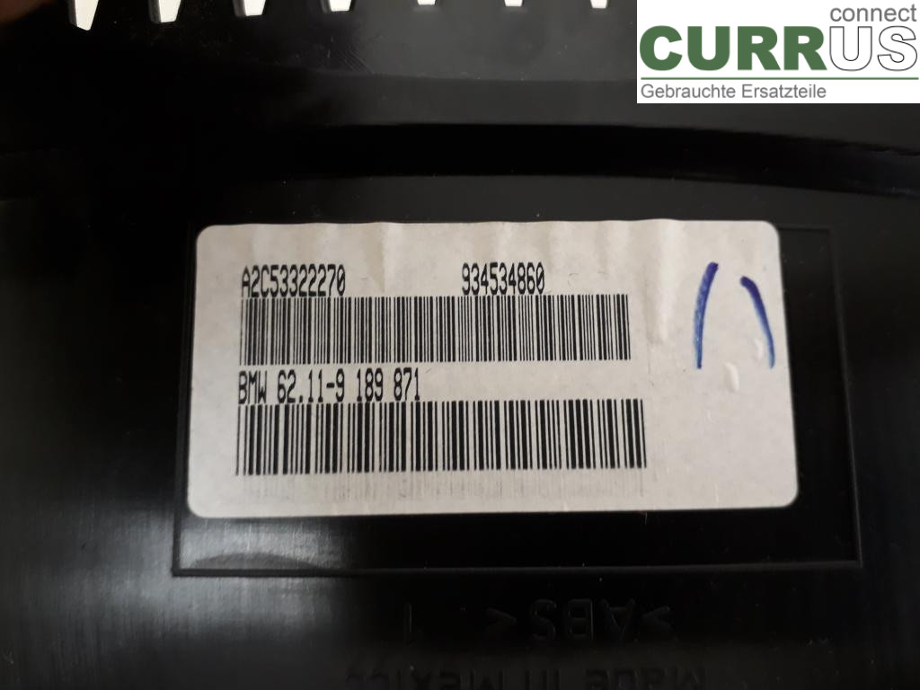 BMW X5 E70    07-13 Instrumentkam 62109236822 M57-TU2D30