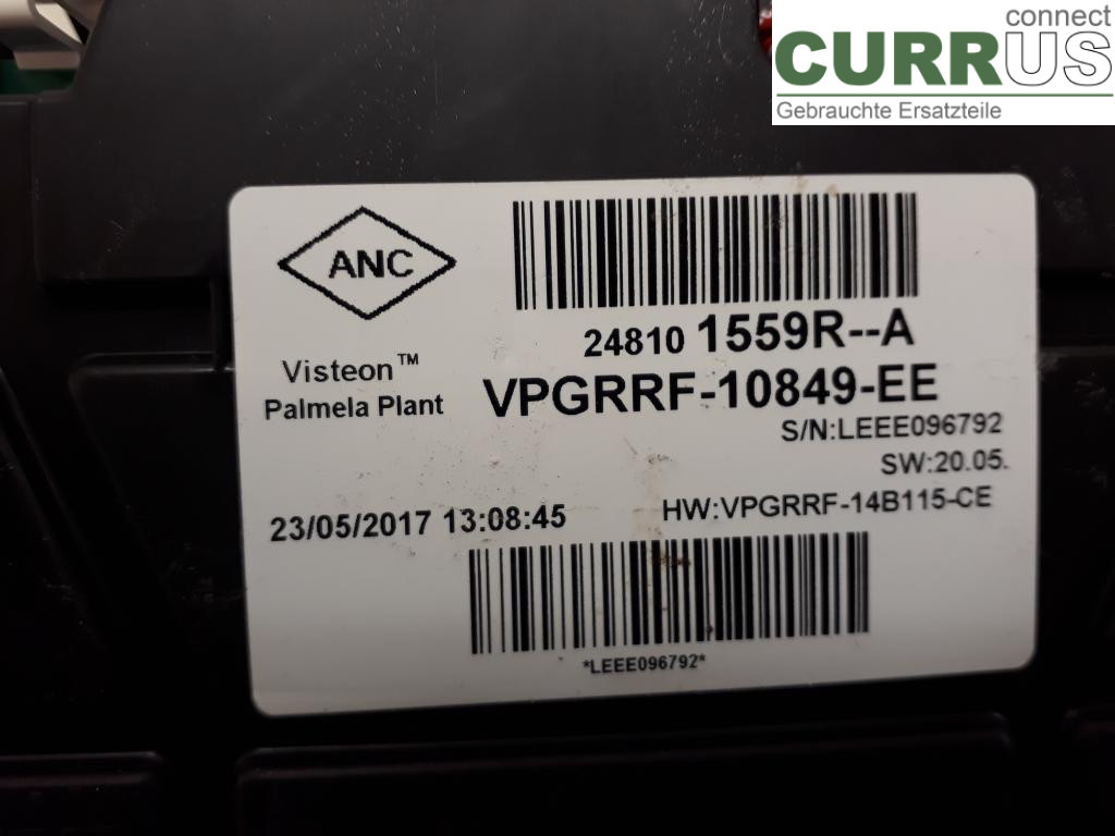 RENAULT CLIO IV   16-19 Instrument cluster / comb 248109642R D4F-740