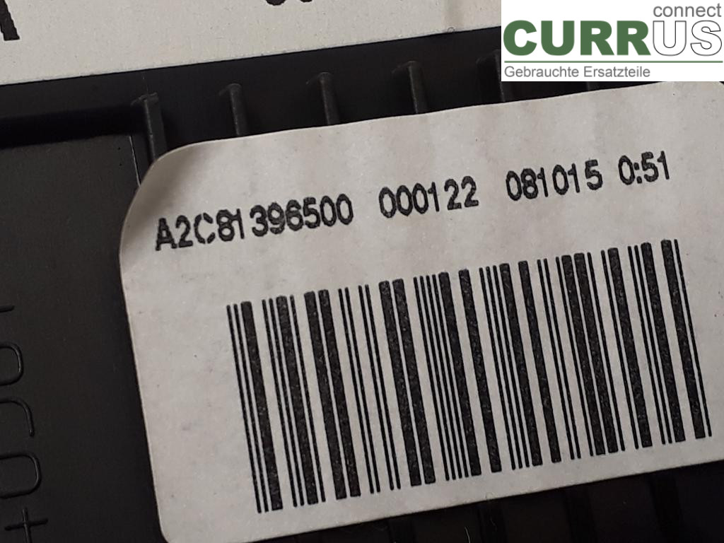 VW CADDY  16-20 Instrument cluster / comb 2K5920876CX CPWA