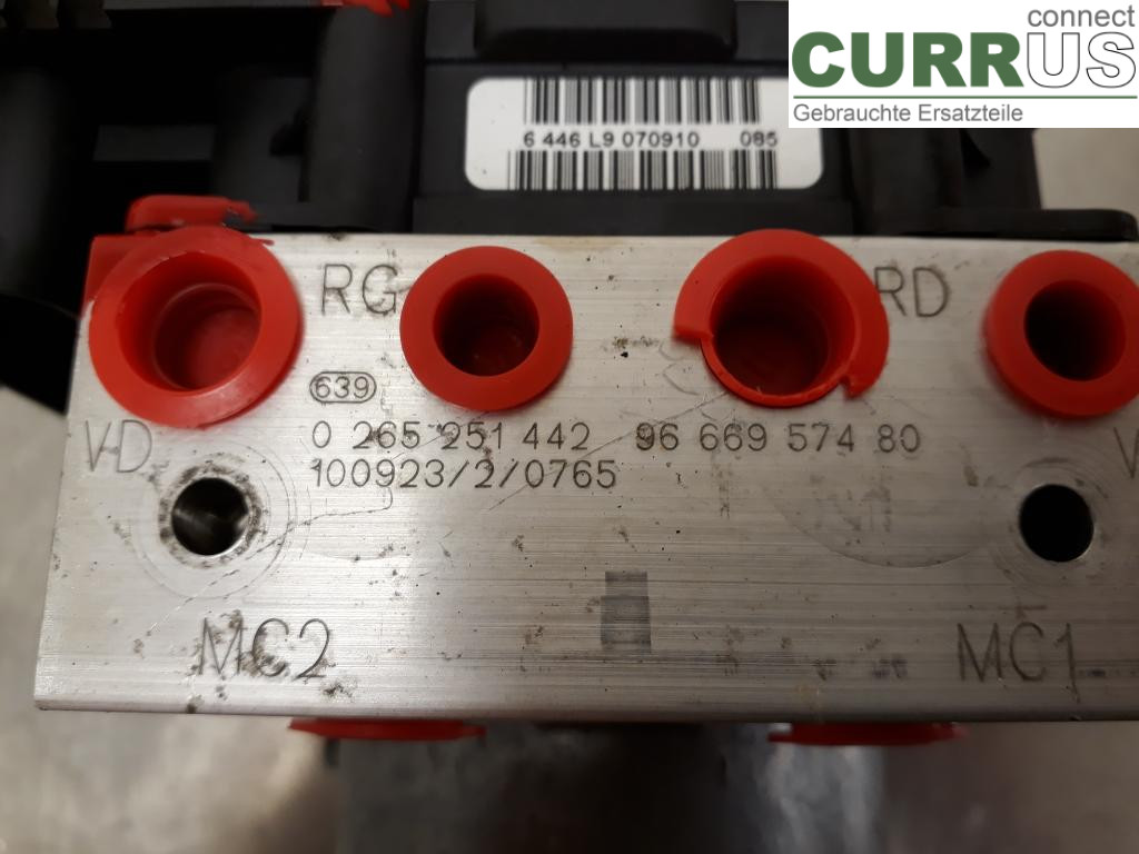 PEUGEOT 308 08-13 ABS Hydraulic unit 1682607680 5FV
