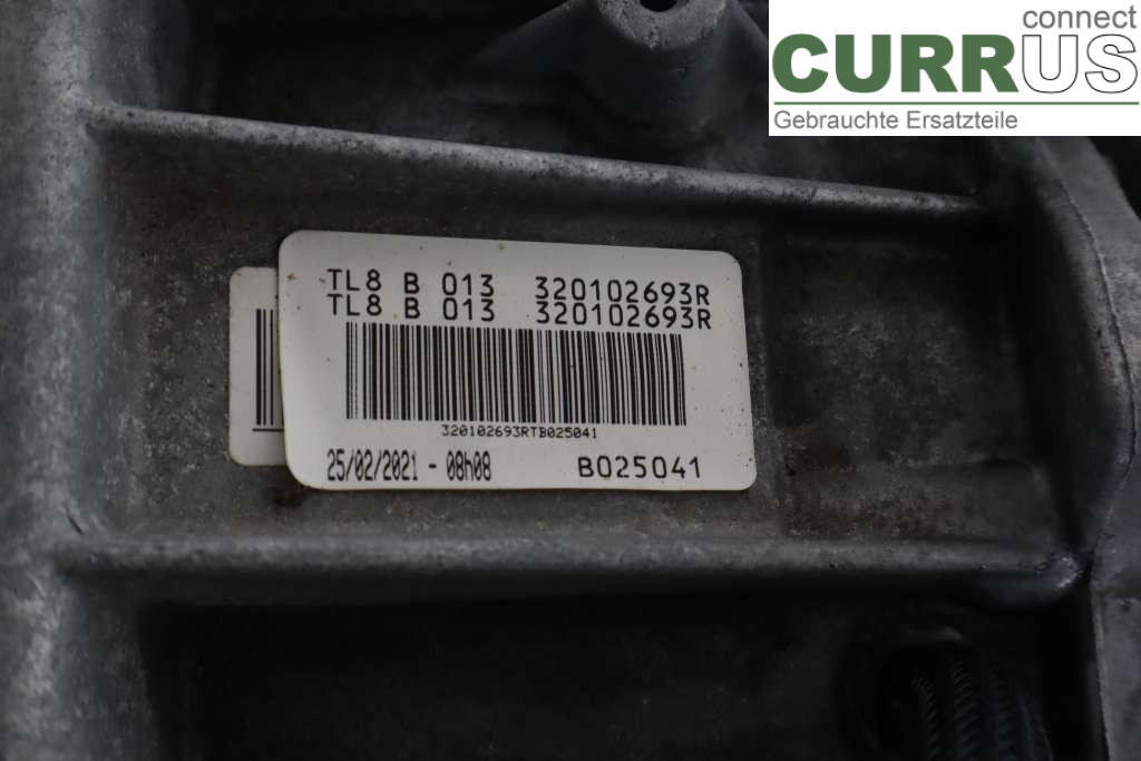 DACIA DUSTER  18- 6-växlad växellåda 320106317R 