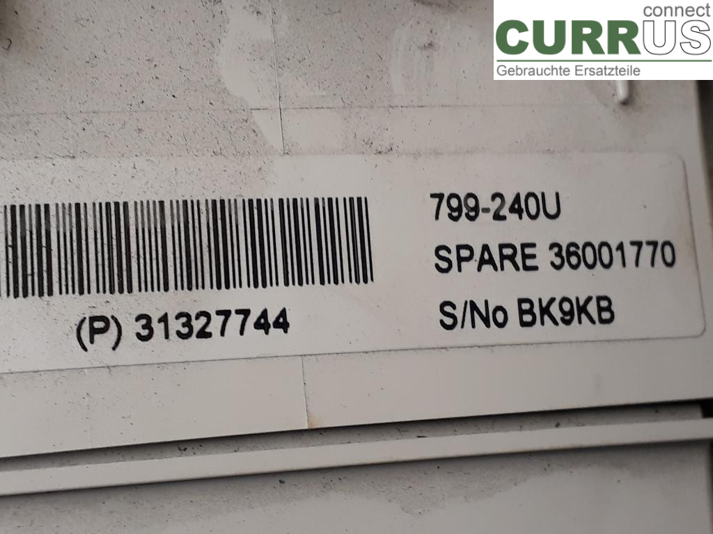 VOLVO V70    14-16 Instrument cluster / comb 36001770 B5204T9