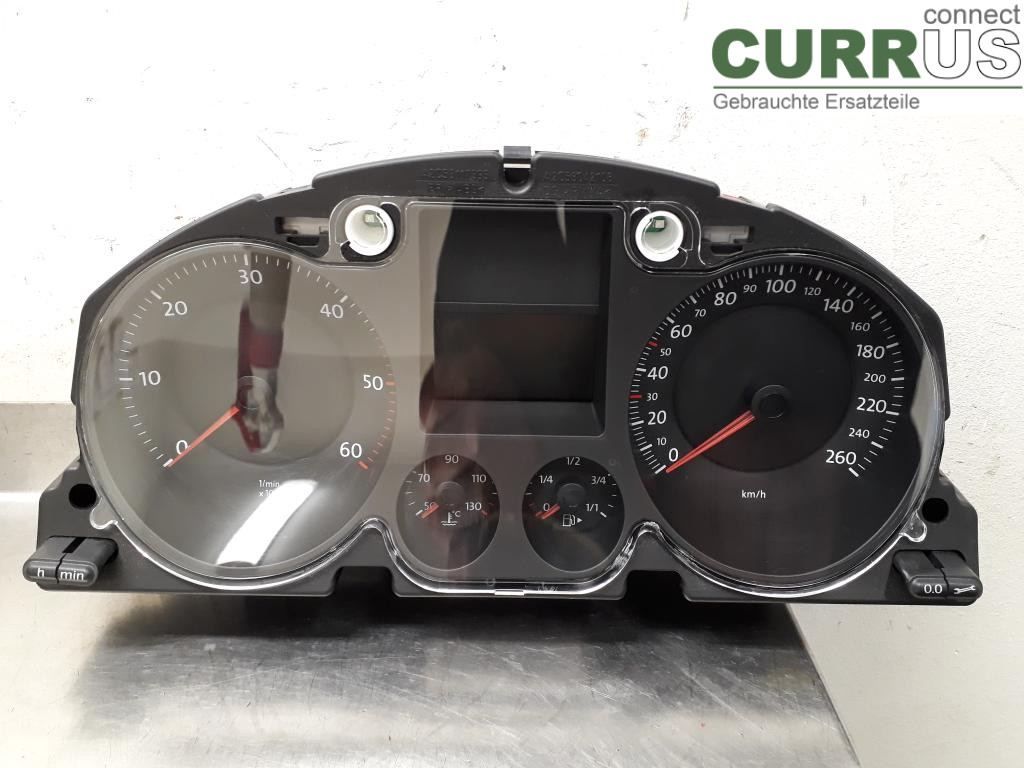 VW PASSAT      05-10 Instrument cluster / comb 3C0920853JX CBAB