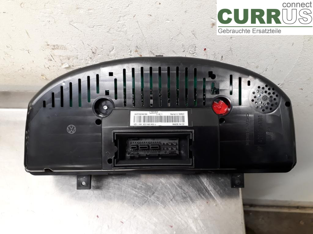 VW PASSAT      05-10 Instrument cluster / comb 3C0920853JX CBAB