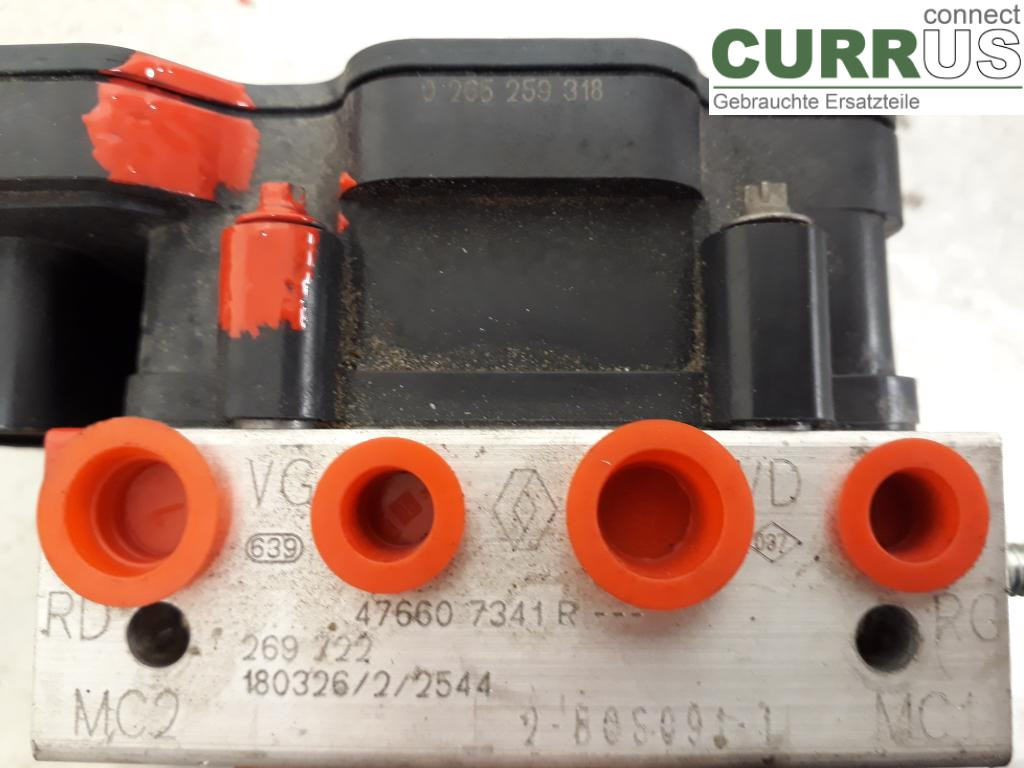 RENAULT CLIO IV   16-19 ABS Hydraulic unit 476605196R H4B-408