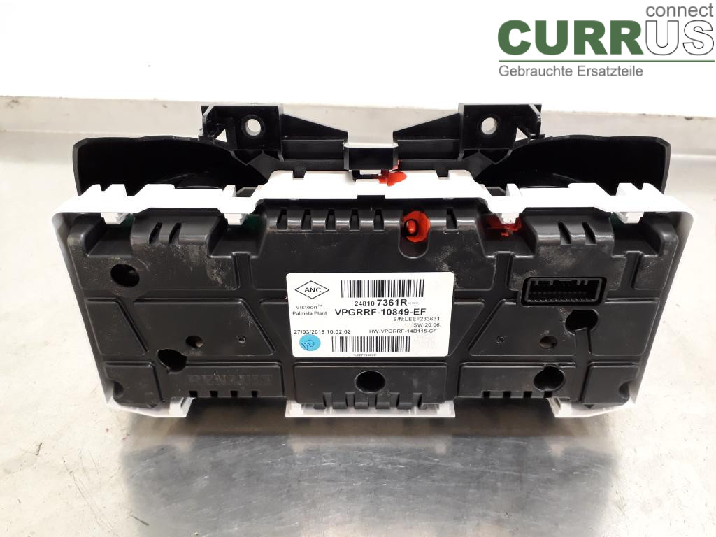 RENAULT CLIO IV   16-19 Instrument cluster / comb 248101596R H4B-408