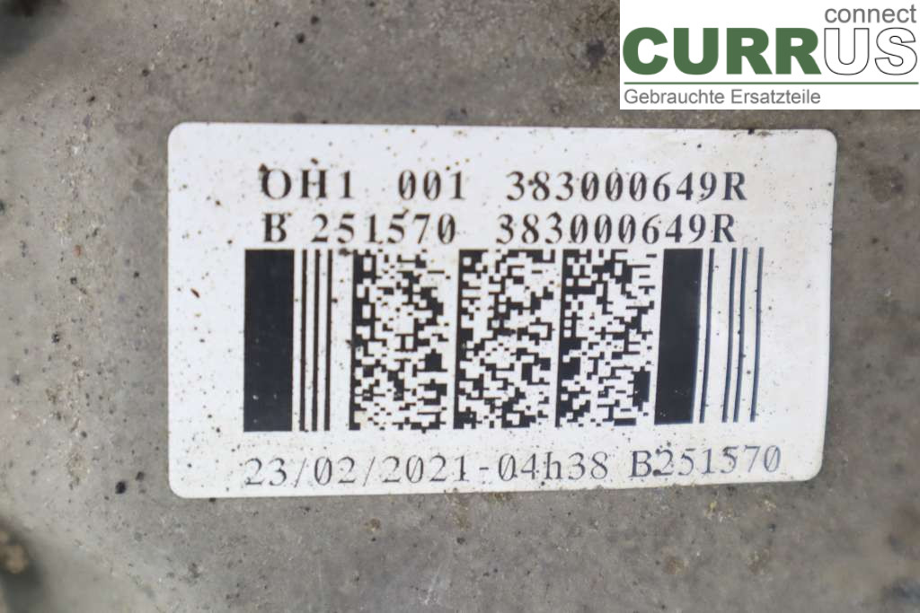 DACIA DUSTER  18-24 Differential 383000649R 