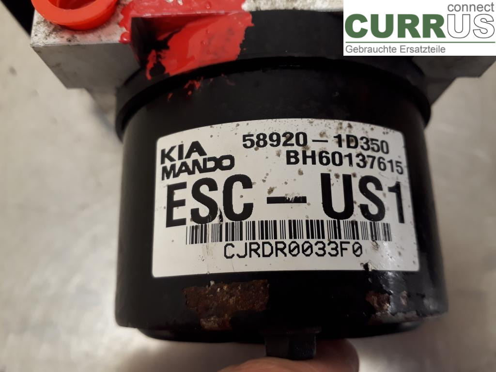 KIA CARENS II   07-12 ABS Hydraulic unit 589201D350 D4EA