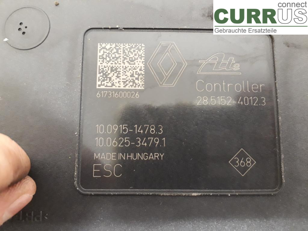 RENAULT TRAFIC  15- Hydrauliczna jednostka ABS 476609775R R9M-450