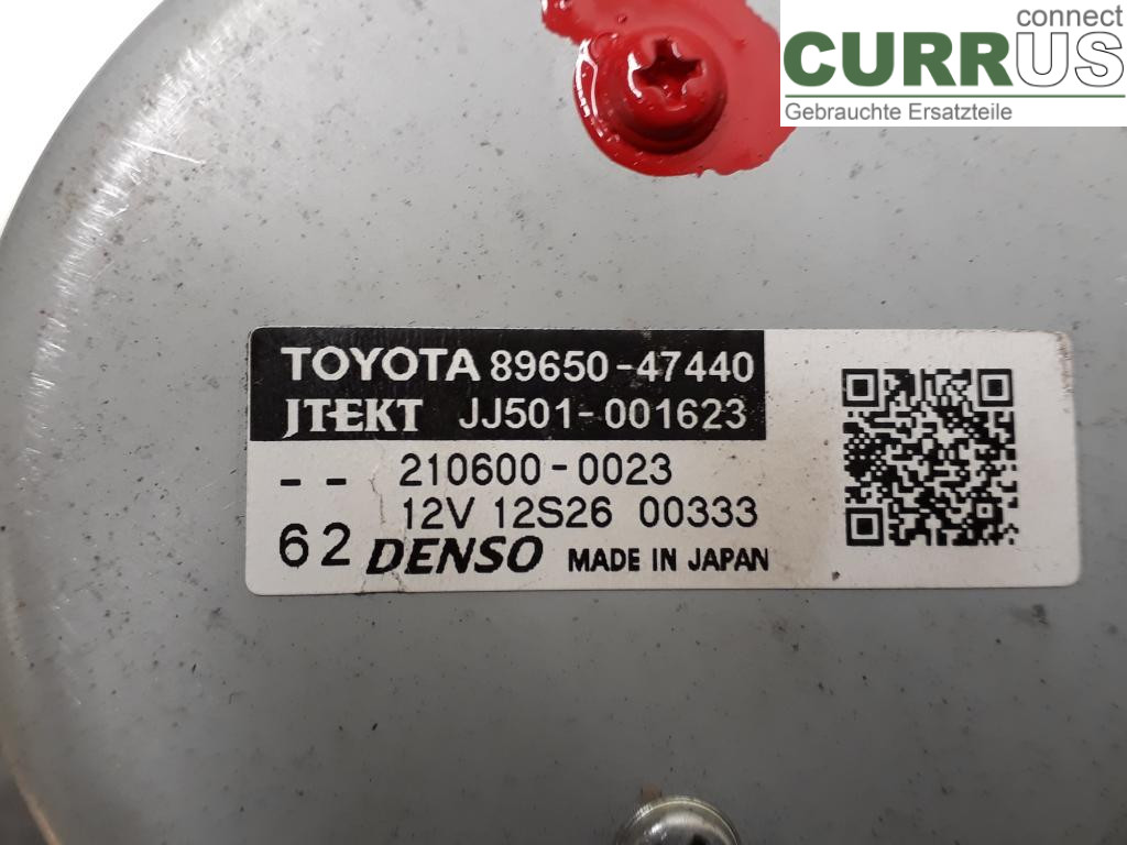 TOYOTA PRIUS (ZVW50) 16- Power steering pump (electric) 89650-47570 2ZR-FXE