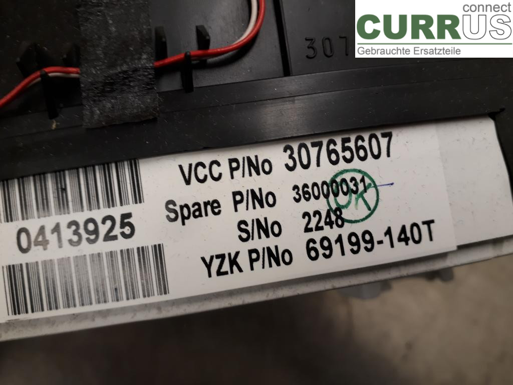 VOLVO XC90    07-14 Instrument cluster / comb 36002777 D5244T4