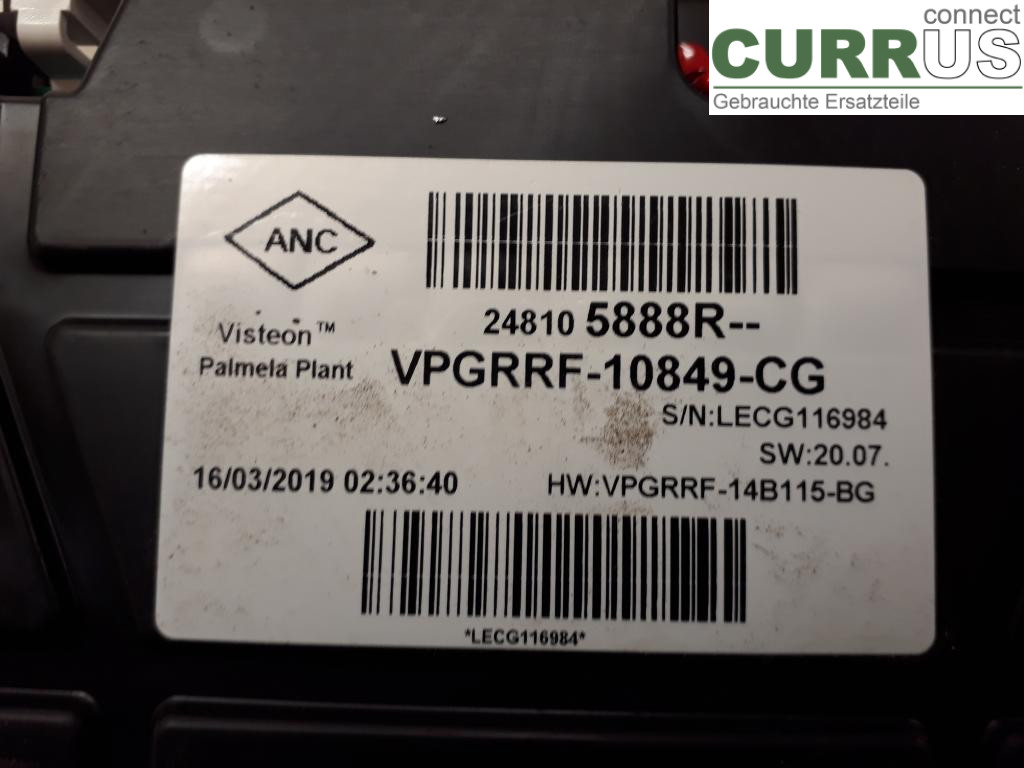 RENAULT CLIO IV   16-19 Instrument cluster / comb 248107748R H4B408