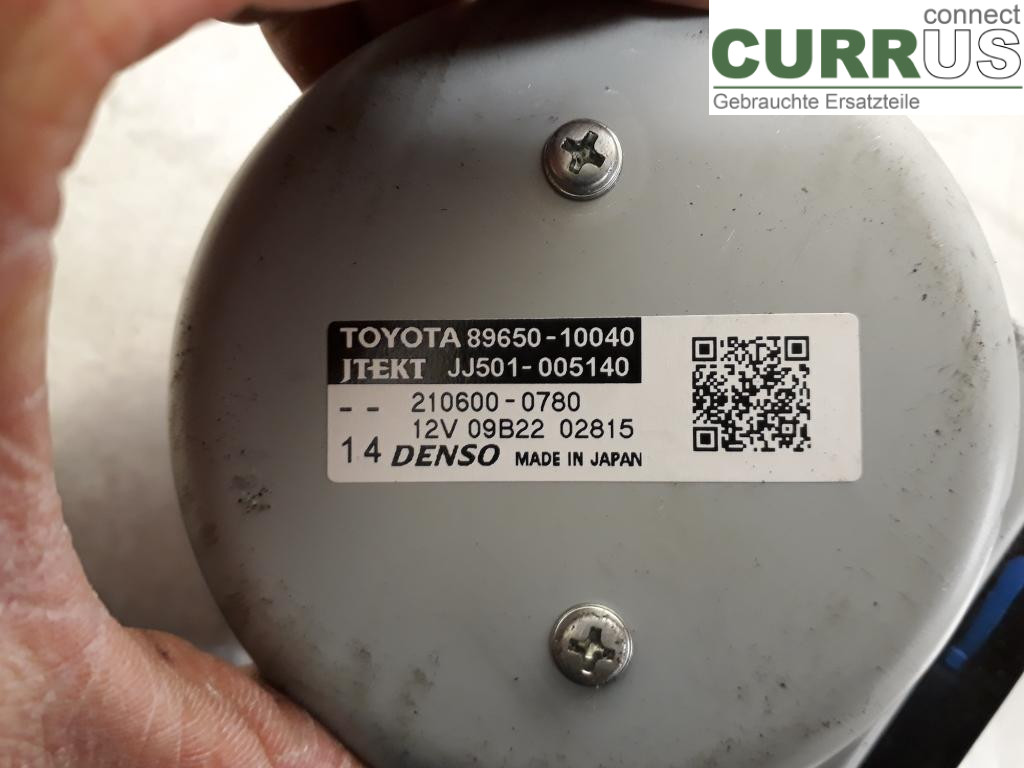 TOYOTA C-HR 16-23 Elektrisk servostyringspumpe 89650-10050 2ZR-FXE