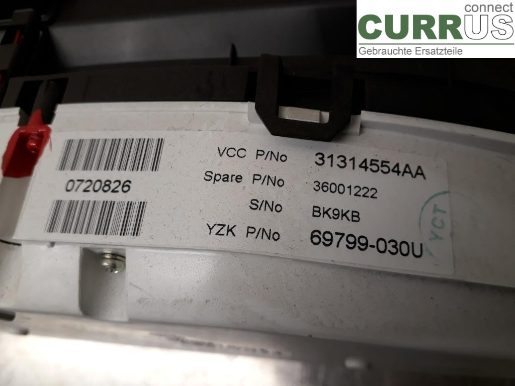 VOLVO V70      08-13 Instrumentkam 36001887 B5254T11