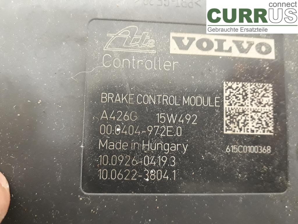 VOLVO V70    14-16 ABS Hydraulic unit 31423349 D4204T5