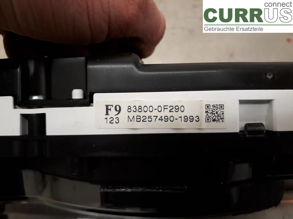 TOYOTA VERSO        09-  Instrumentenkombination 83800-0F290 2ZR-FAE