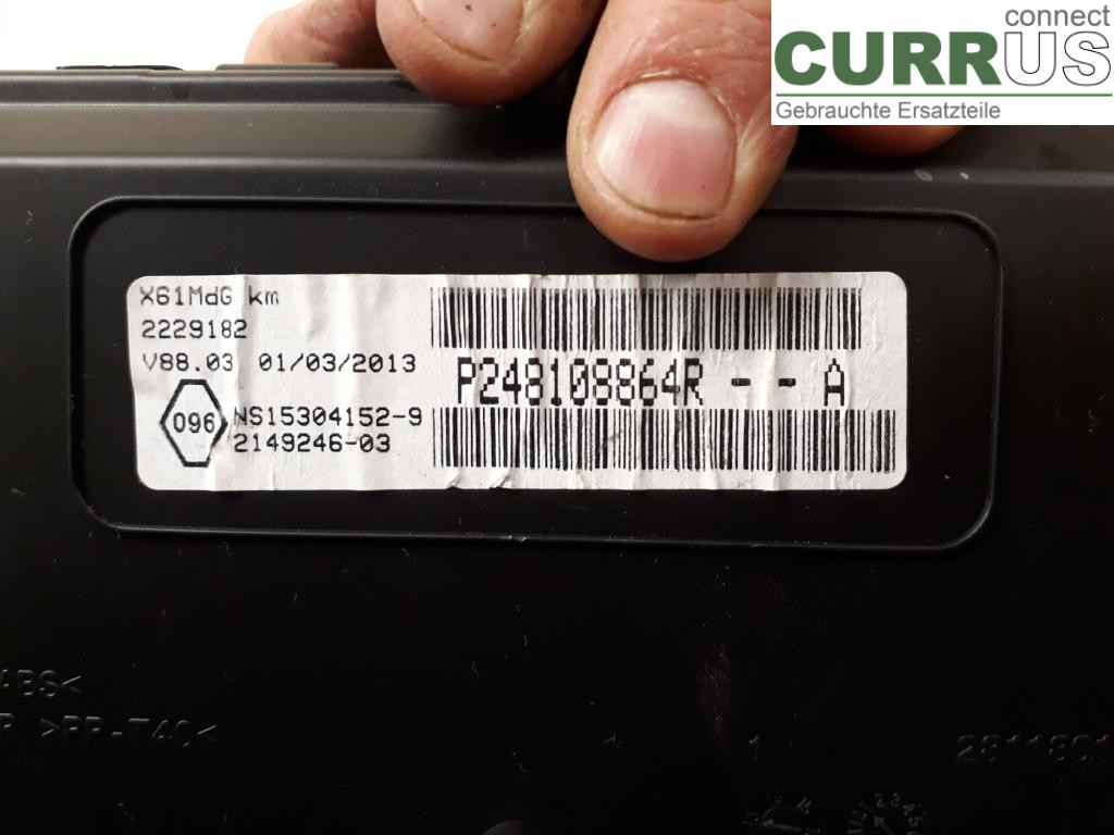 RENAULT KANGOO II  08-14 Instrument cluster / comb 248107409R K9K-816