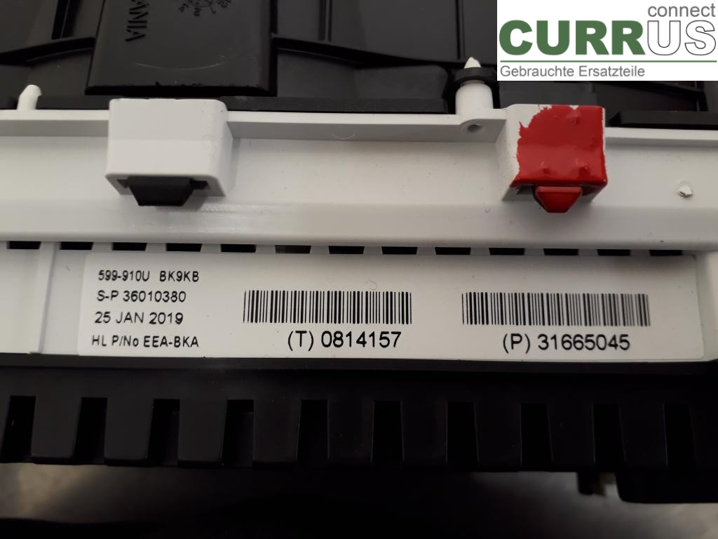 VOLVO V40  12-19 Instrument cluster / comb 36010380 B4154T2