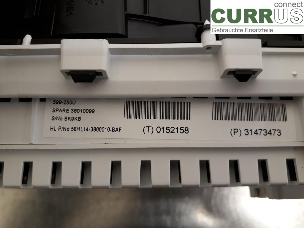 VOLVO V40  12-19 Instrument cluster / comb 36010381 B4204T38